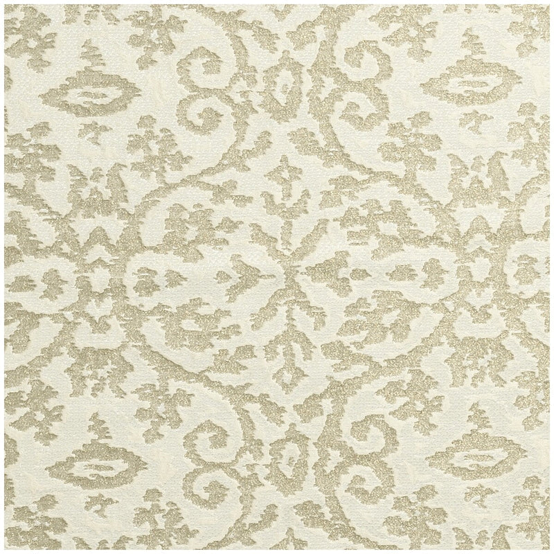 CLARKE AND CLARKE - IMPERIALE- IVORY - Fabric by the Yard IVORY