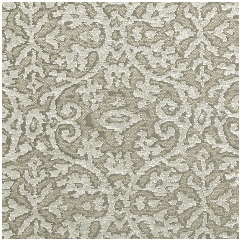 CLARKE AND CLARKE - IMPERIALE- PEBBLE - Fabric by the Yard PEBBLE