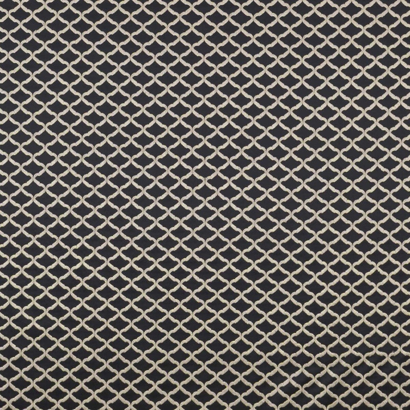 CLARKE AND CLARKE - REGGIO- EBONY - Fabric by the Yard EBONY
