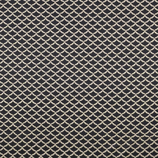 CLARKE AND CLARKE - REGGIO- EBONY - Fabric by the Yard EBONY