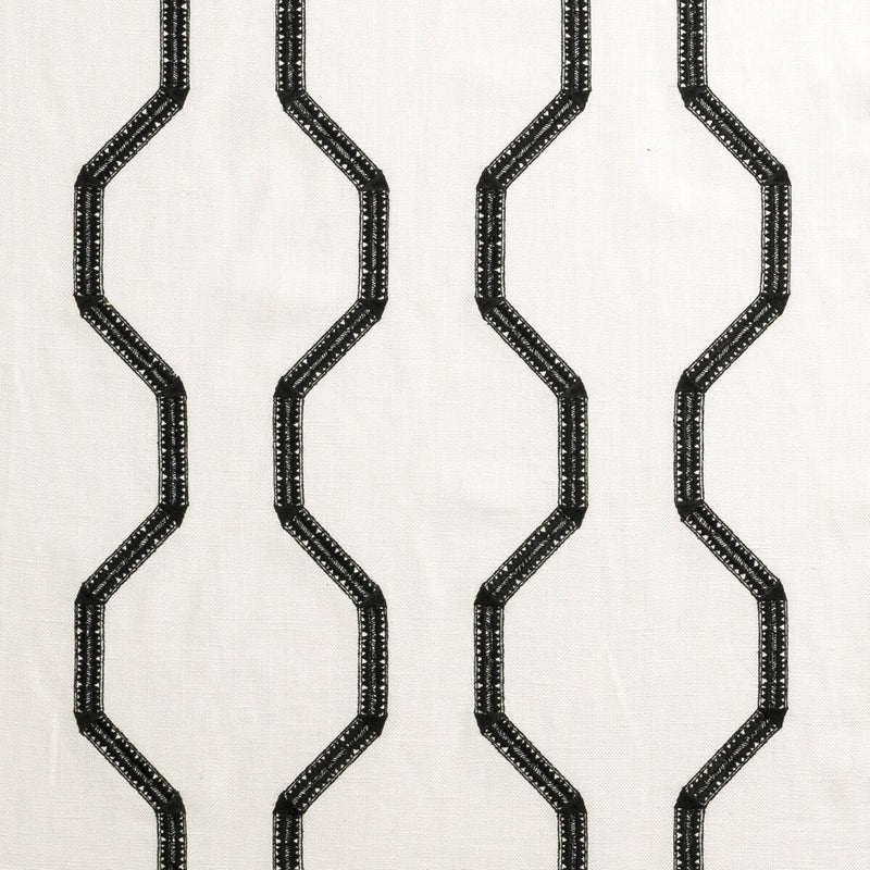 CLARKE AND CLARKE - BW1012- BLACK/WHITE - Fabric by the Yard BLACK/WHITE