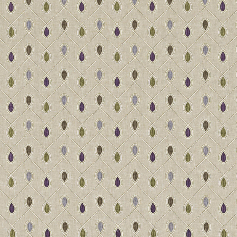 CLARKE AND CLARKE - HEALEY- HEATHER - Fabric by the Yard HEATHER
