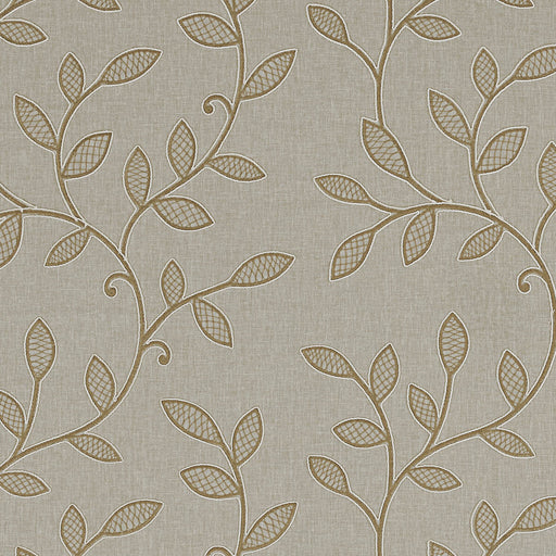 CLARKE AND CLARKE - HETTON- CARAMEL - Fabric by the Yard CARAMEL