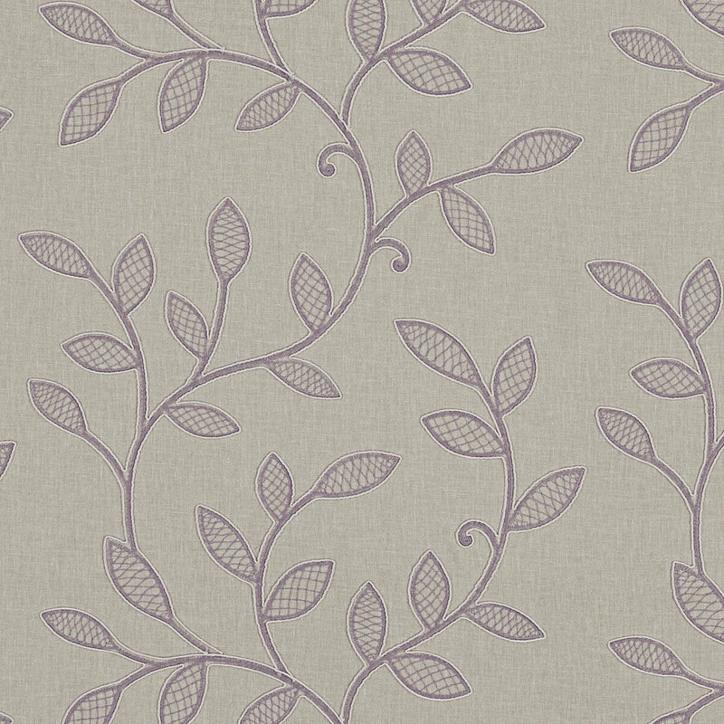 CLARKE AND CLARKE - HETTON- HEATHER - Fabric by the Yard HEATHER