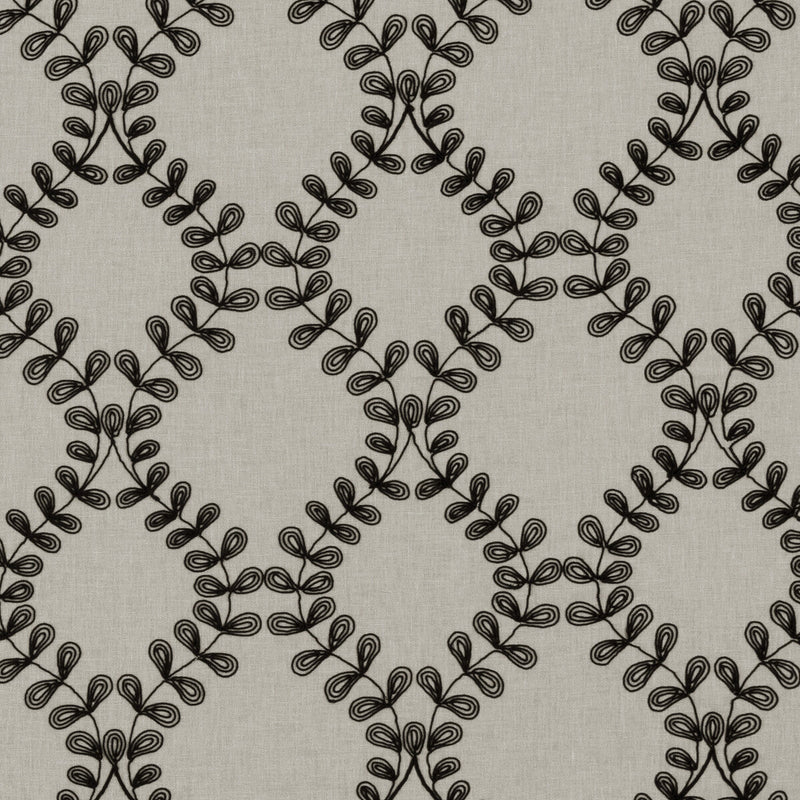 CLARKE AND CLARKE - MALHAM- CHARCOAL - Fabric by the Yard CHARCOAL