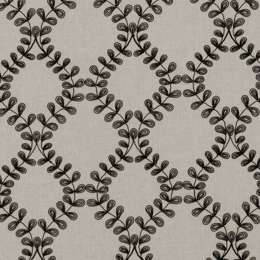 CLARKE AND CLARKE - MALHAM- CHARCOAL - Fabric by the Yard CHARCOAL