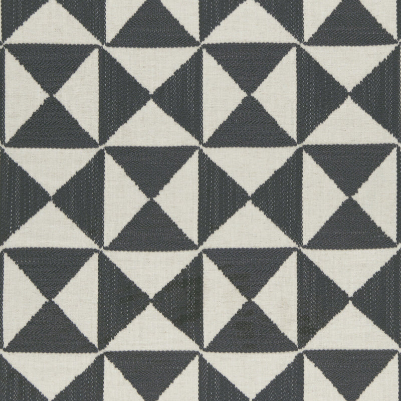 CLARKE AND CLARKE - ADISA- CHARCOAL - Fabric by the Yard CHARCOAL