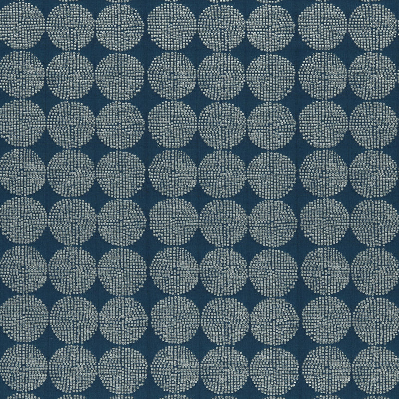 CLARKE AND CLARKE - KIKO- AQUA - Fabric by the Yard AQUA