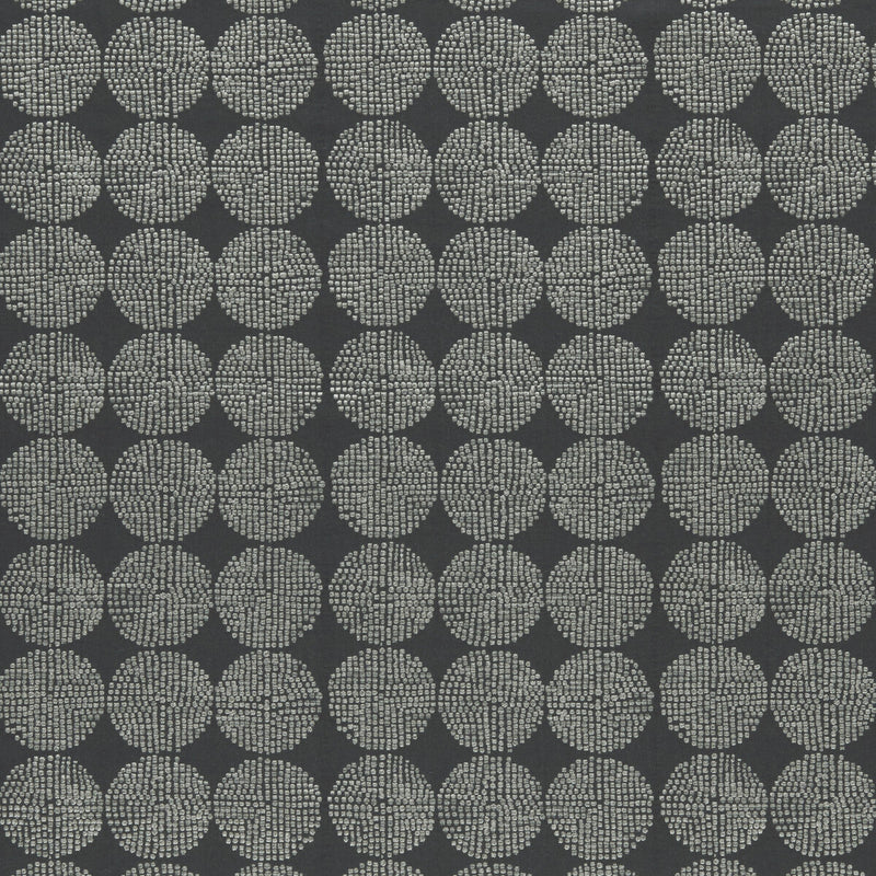 CLARKE AND CLARKE - KIKO- CHARCOAL - Fabric by the Yard CHARCOAL