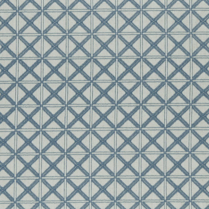 CLARKE AND CLARKE - MAKENZI- AQUA - Fabric by the Yard AQUA