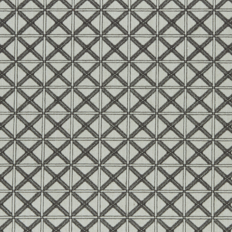 CLARKE AND CLARKE - MAKENZI- CHARCOAL - Fabric by the Yard CHARCOAL