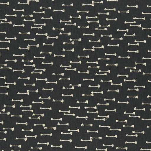 CLARKE AND CLARKE - NALA- CHARCOAL - Fabric by the Yard CHARCOAL
