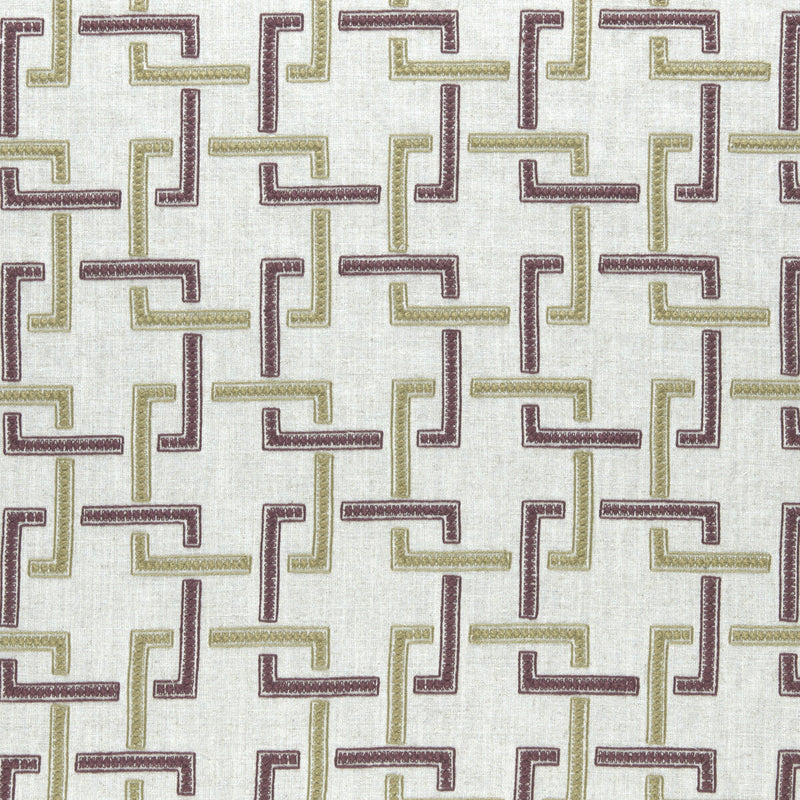 CLARKE AND CLARKE - SEKAI- ORCHID/WILLOW - Fabric by the Yard ORCHID/WILLOW