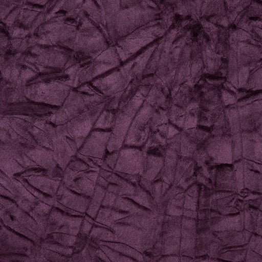 CLARKE AND CLARKE - SYLVANA- AUBERGINE - Fabric by the Yard AUBERGINE