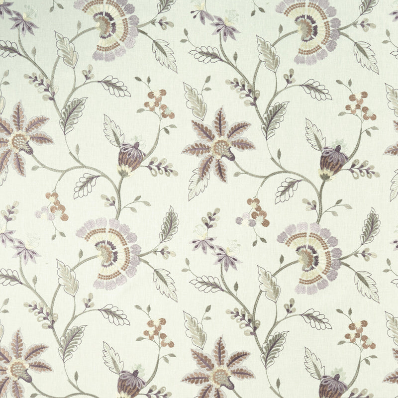 CLARKE AND CLARKE - DELAMERE- HEATHER - Fabric by the Yard HEATHER