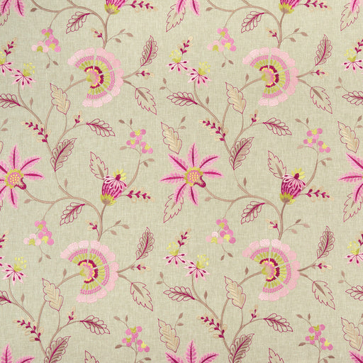 CLARKE AND CLARKE - DELAMERE- RASPBERRY - Fabric by the Yard RASPBERRY