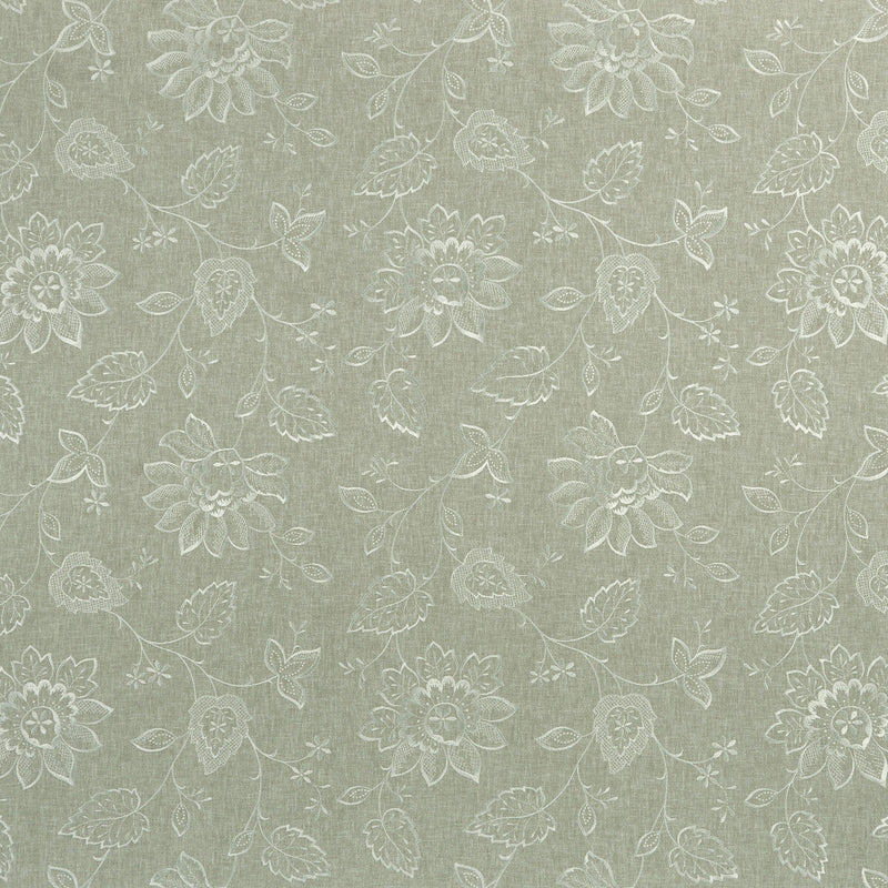 CLARKE AND CLARKE - LILIANA- DOVE - Fabric by the Yard DOVE
