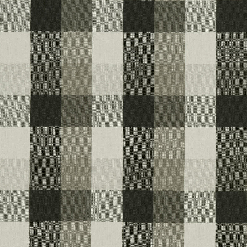CLARKE AND CLARKE - AUSTIN CHECK- CHARCOAL - Fabric by the Yard CHARCOAL