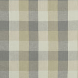 CLARKE AND CLARKE - AUSTIN CHECK- NATURAL - Fabric by the Yard