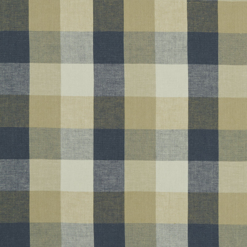 CLARKE AND CLARKE - AUSTIN CHECK- MIDNIGHT - Fabric by the Yard MIDNIGHT