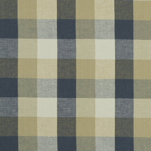CLARKE AND CLARKE - AUSTIN CHECK- MIDNIGHT - Fabric by the Yard MIDNIGHT