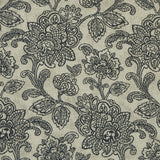 CLARKE AND CLARKE - CRANBROOK- CHARCOAL - Fabric by the Yard