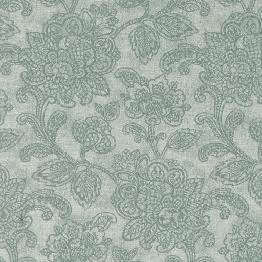 CLARKE AND CLARKE - CRANBROOK- EAU DE NIL - Fabric by the Yard EAU DE NIL