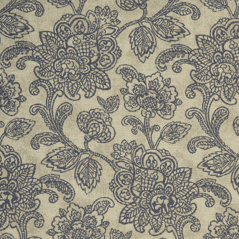 CLARKE AND CLARKE - CRANBROOK- MIDNIGHT - Fabric by the Yard MIDNIGHT