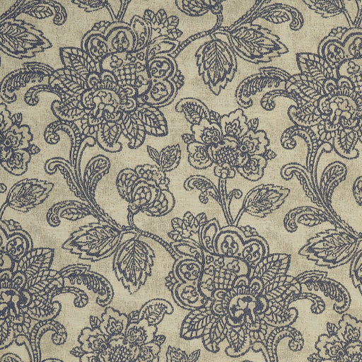 CLARKE AND CLARKE - CRANBROOK- MIDNIGHT - Fabric by the Yard MIDNIGHT