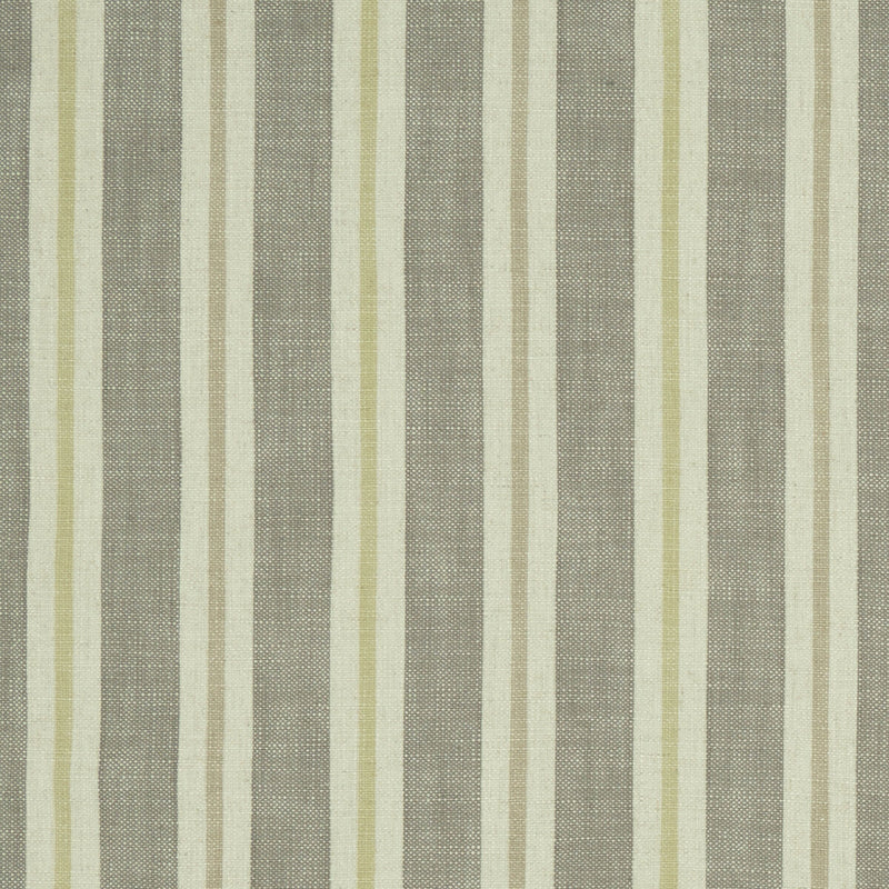 CLARKE AND CLARKE - SACKVILLE STRIPE- CITRON/NATURAL - Fabric by the Yard CITRON/NATURAL