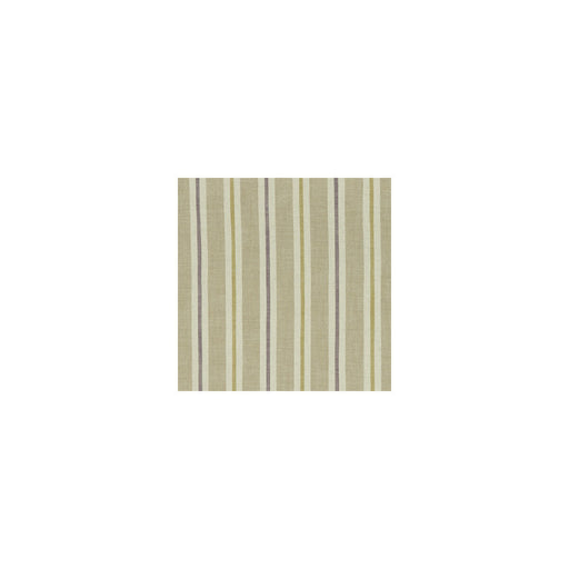 CLARKE AND CLARKE - SACKVILLE STRIPE- HEATHER/LINEN - Fabric by the Yard HEATHER/LINEN