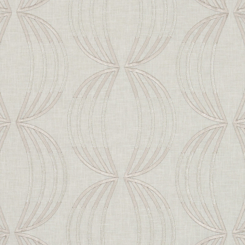 CLARKE AND CLARKE - CARRAWAY- CHAMPAGNE - Fabric by the Yard CHAMPAGNE