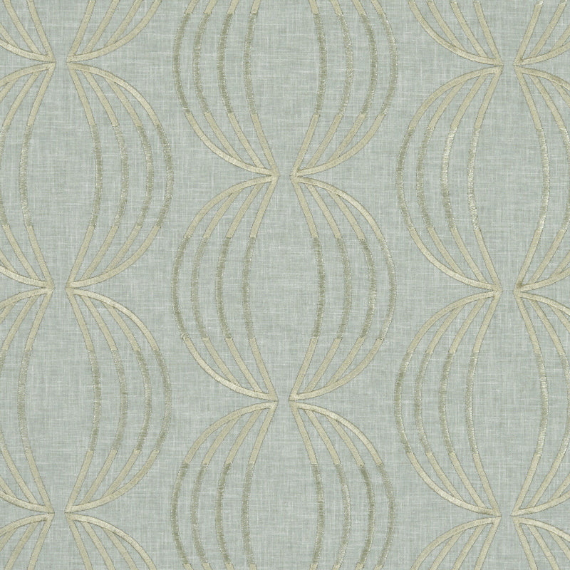 CLARKE AND CLARKE - CARRAWAY- MINERAL - Fabric by the Yard MINERAL