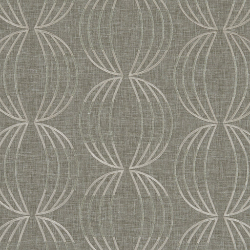 CLARKE AND CLARKE - CARRAWAY- MOCHA - Fabric by the Yard MOCHA