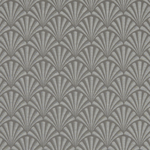 CLARKE AND CLARKE - CHRYSLER- CHARCOAL - Fabric by the Yard CHARCOAL