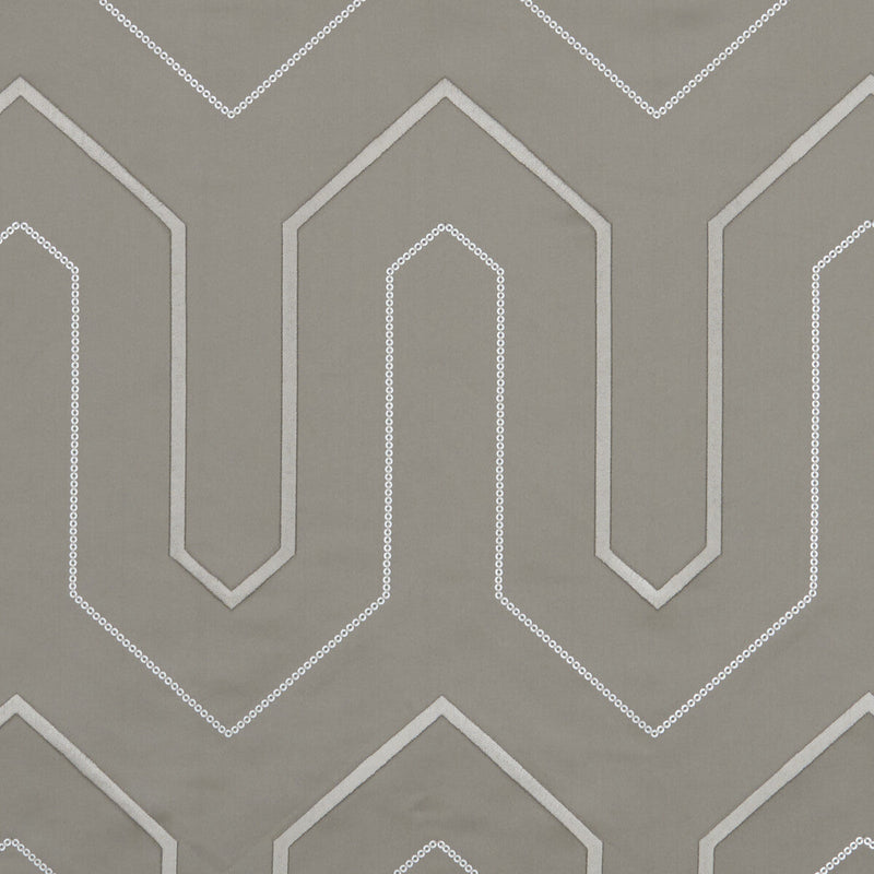 CLARKE AND CLARKE - GATSBY- MOCHA - Fabric by the Yard MOCHA