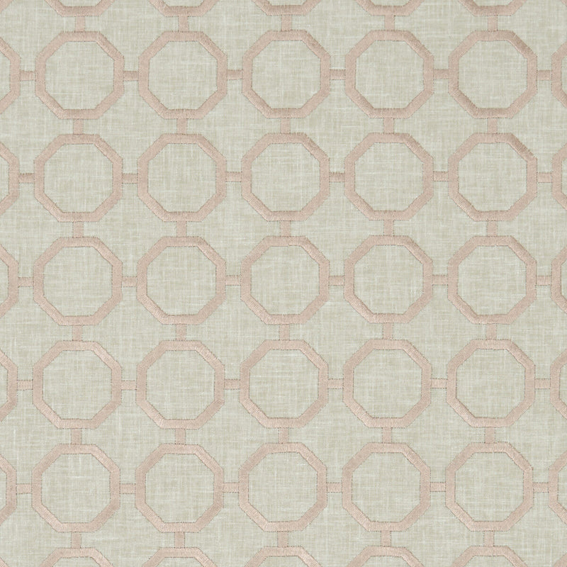 CLARKE AND CLARKE - GLAMOUR- BLUSH - Fabric by the Yard BLUSH