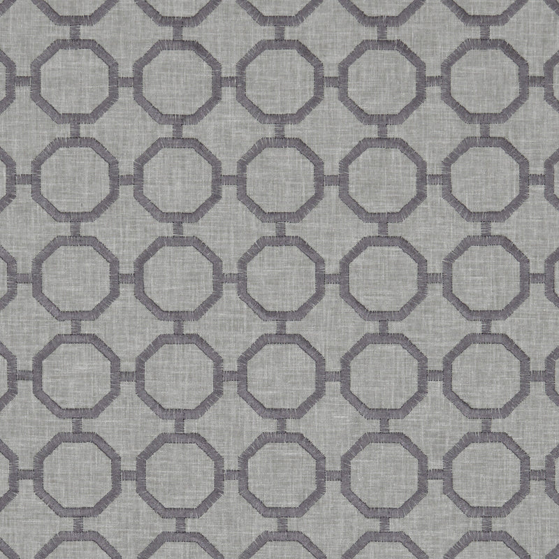 CLARKE AND CLARKE - GLAMOUR- CHARCOAL - Fabric by the Yard CHARCOAL
