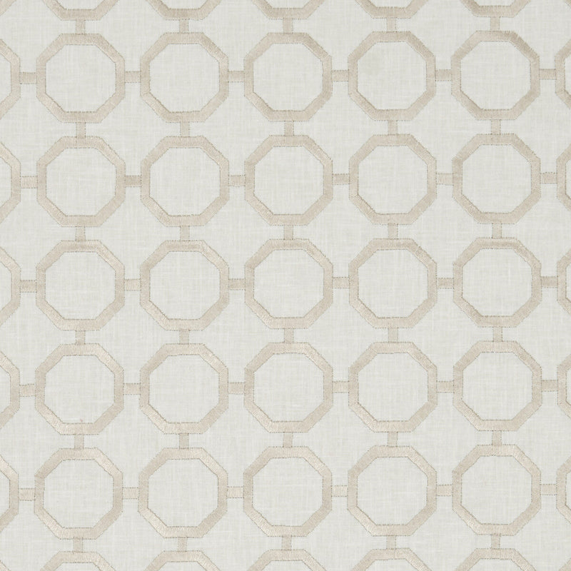 CLARKE AND CLARKE - GLAMOUR- LINEN - Fabric by the Yard LINEN