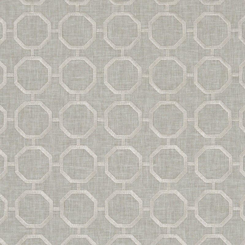 CLARKE AND CLARKE - GLAMOUR- PEBBLE - Fabric by the Yard PEBBLE