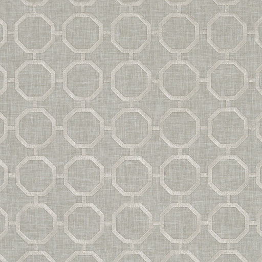 CLARKE AND CLARKE - GLAMOUR- PEBBLE - Fabric by the Yard PEBBLE