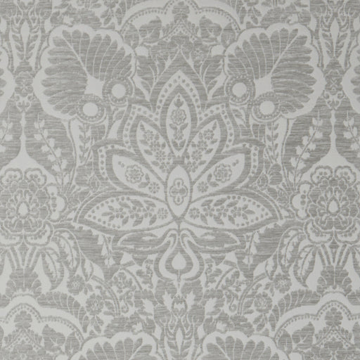 CLARKE AND CLARKE - WALDORF- SILVER - Fabric by the Yard SILVER