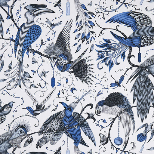 CLARKE AND CLARKE - AUDUBON- BLUE - Fabric by the Yard BLUE