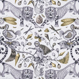 CLARKE AND CLARKE - EXTINCT- GOLD - Fabric by the Yard