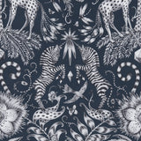 CLARKE AND CLARKE - KRUGER- NAVY - Fabric by the Yard