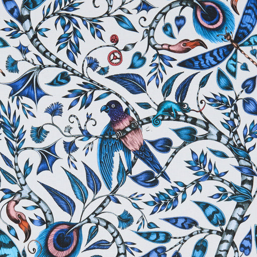 CLARKE AND CLARKE - ROUSSEAU- BLUE - Fabric by the Yard BLUE
