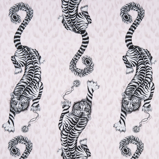 CLARKE AND CLARKE - TIGRIS- PINK - Fabric by the Yard PINK