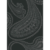 COLE & SON - RAJAPUR FABRIC PRINT- CHAR BLK - Fabric by the Yard