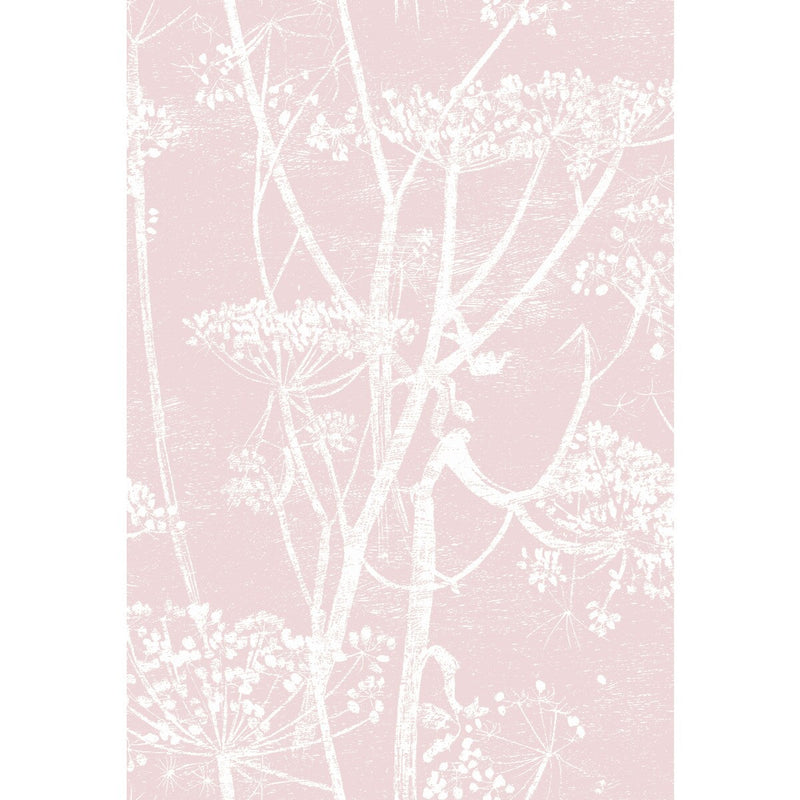 COLE & SON - COW PARSLEY LINEN PRINT- BALLET SLIPPER - Fabric by the Yard BALLET SLIPPER