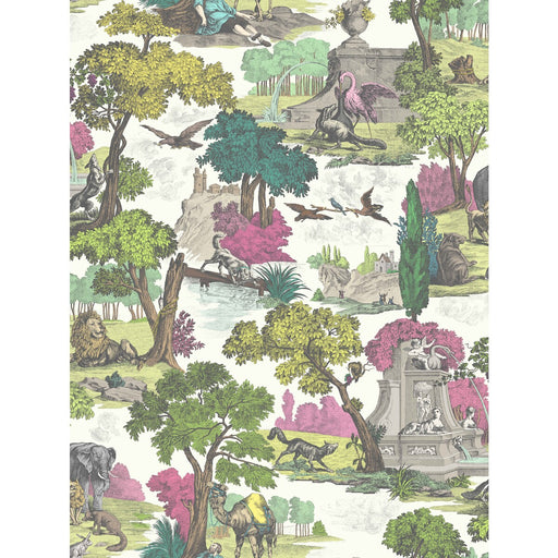 COLE & SON - VERSAILLES GRAND PRINT- BRT CLASS MULTI - Fabric by the Yard BRT CLASS MULTI